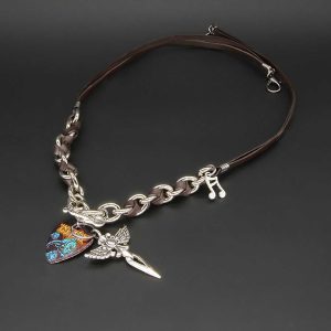 Sword with Angel Wings x Speaker Drum Pick