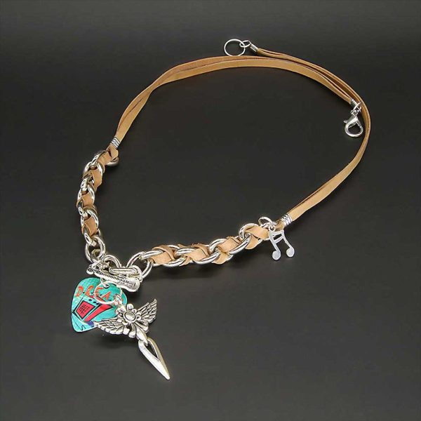 Sword with Angel Wings x Guitar Amplifier Pick
