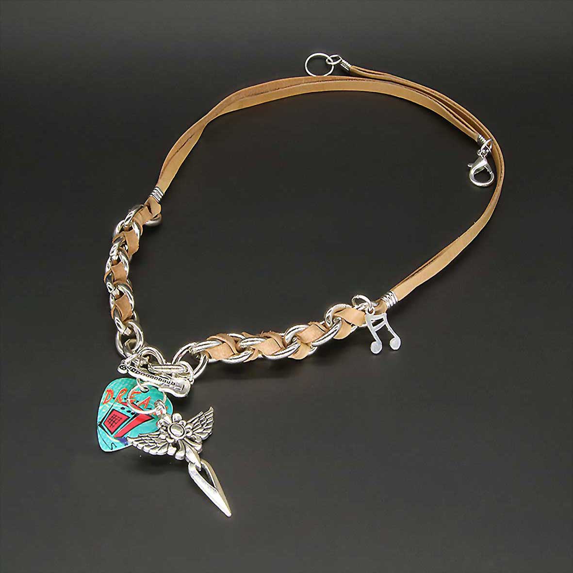 Sword with Angel Wings x Guitar Amplifier Pick
